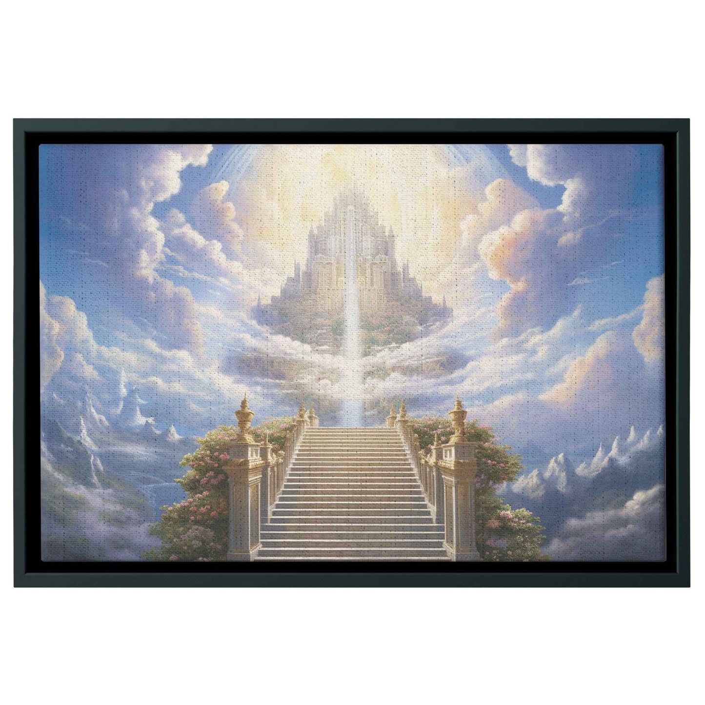 Kingdom Of Heaven Canvas Wall Art With Frame