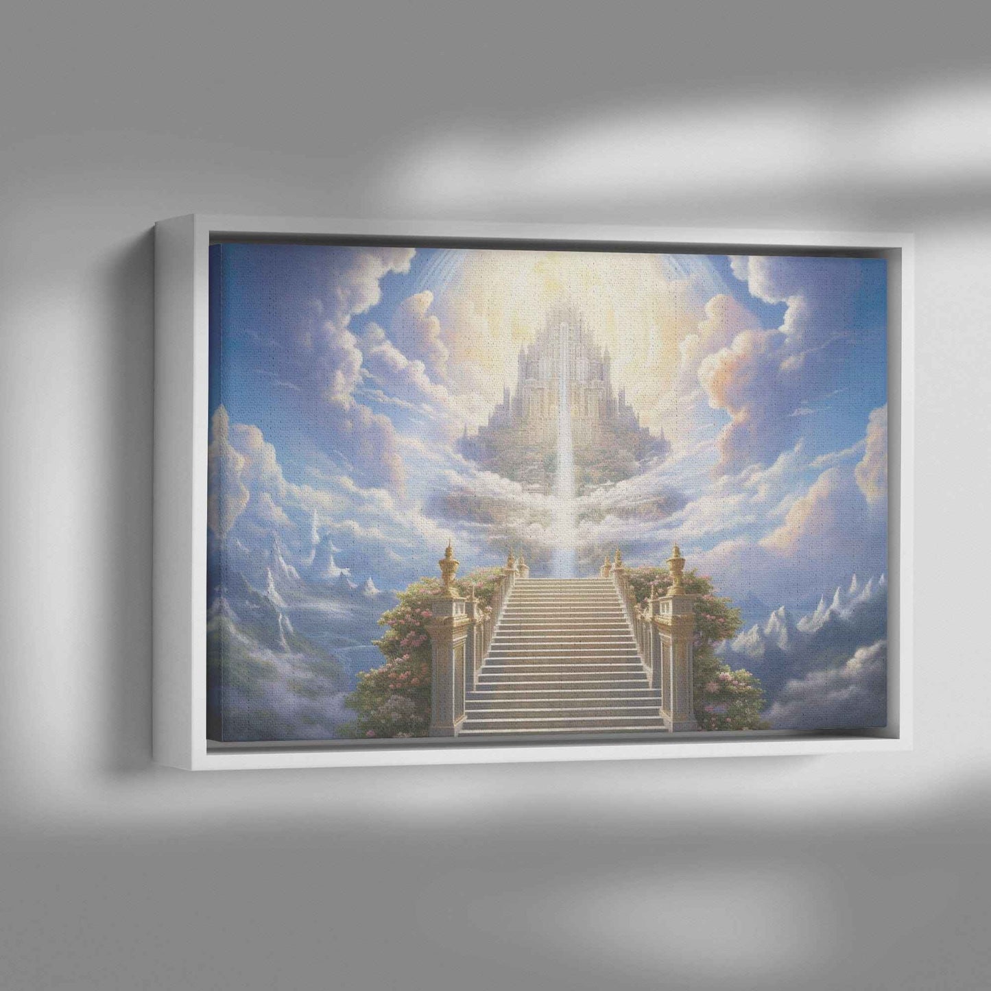Kingdom Of Heaven Canvas Wall Art With Frame