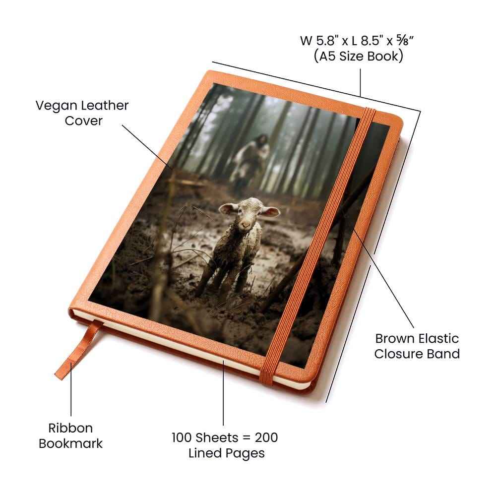 Jesus Runs Towards A Lost Lamb Journal Diary