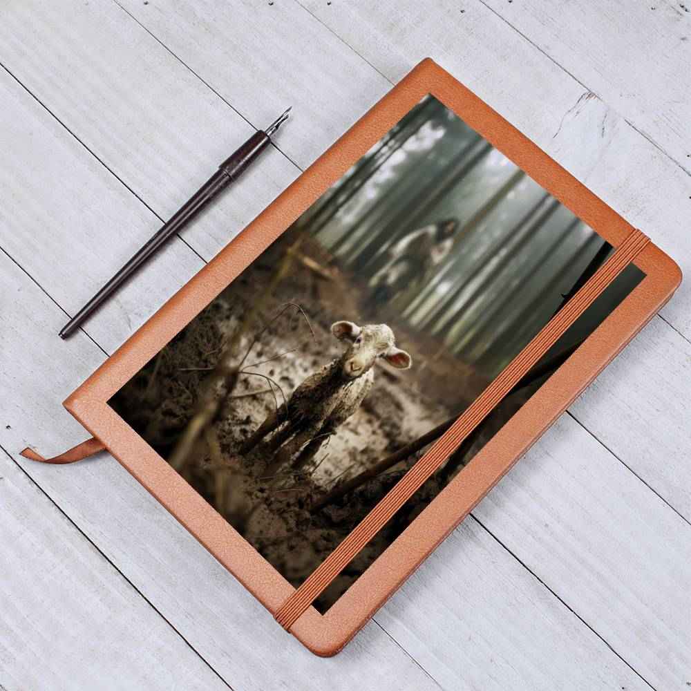 Jesus Runs Towards A Lost Lamb Journal Diary