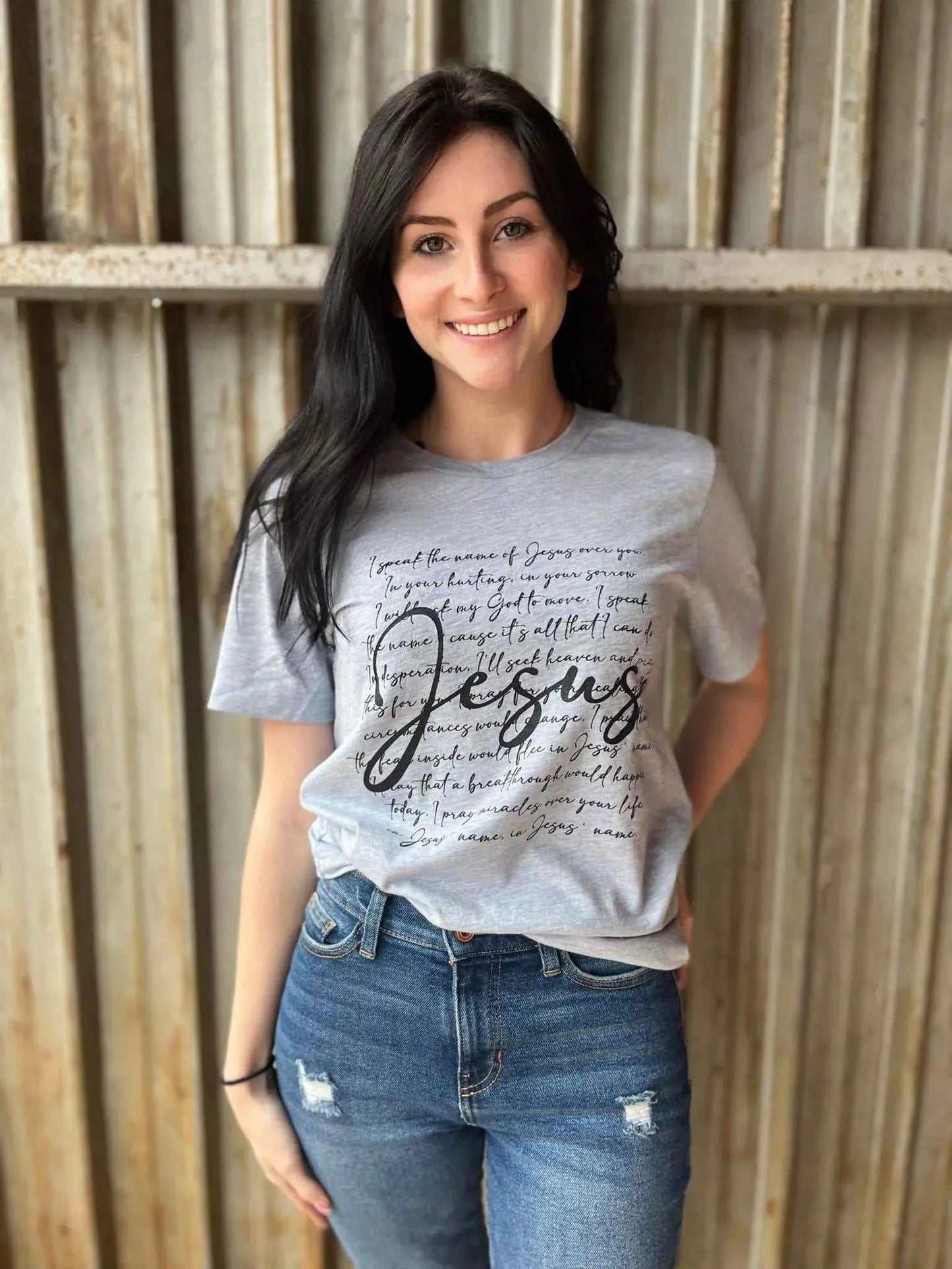 I Speak The Name of Jesus Christian Clothing T Shirt