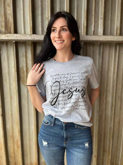I Speak The Name of Jesus Christian Clothing T Shirt