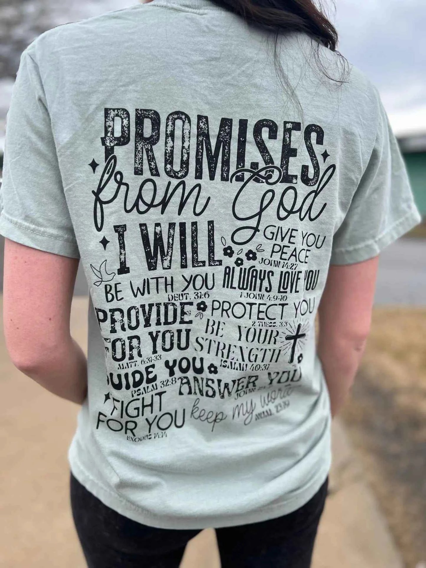 Promises From God Christian Clothing T Shirt