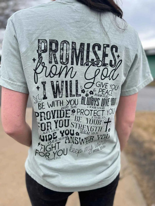 Promises From God Christian Clothing T Shirt