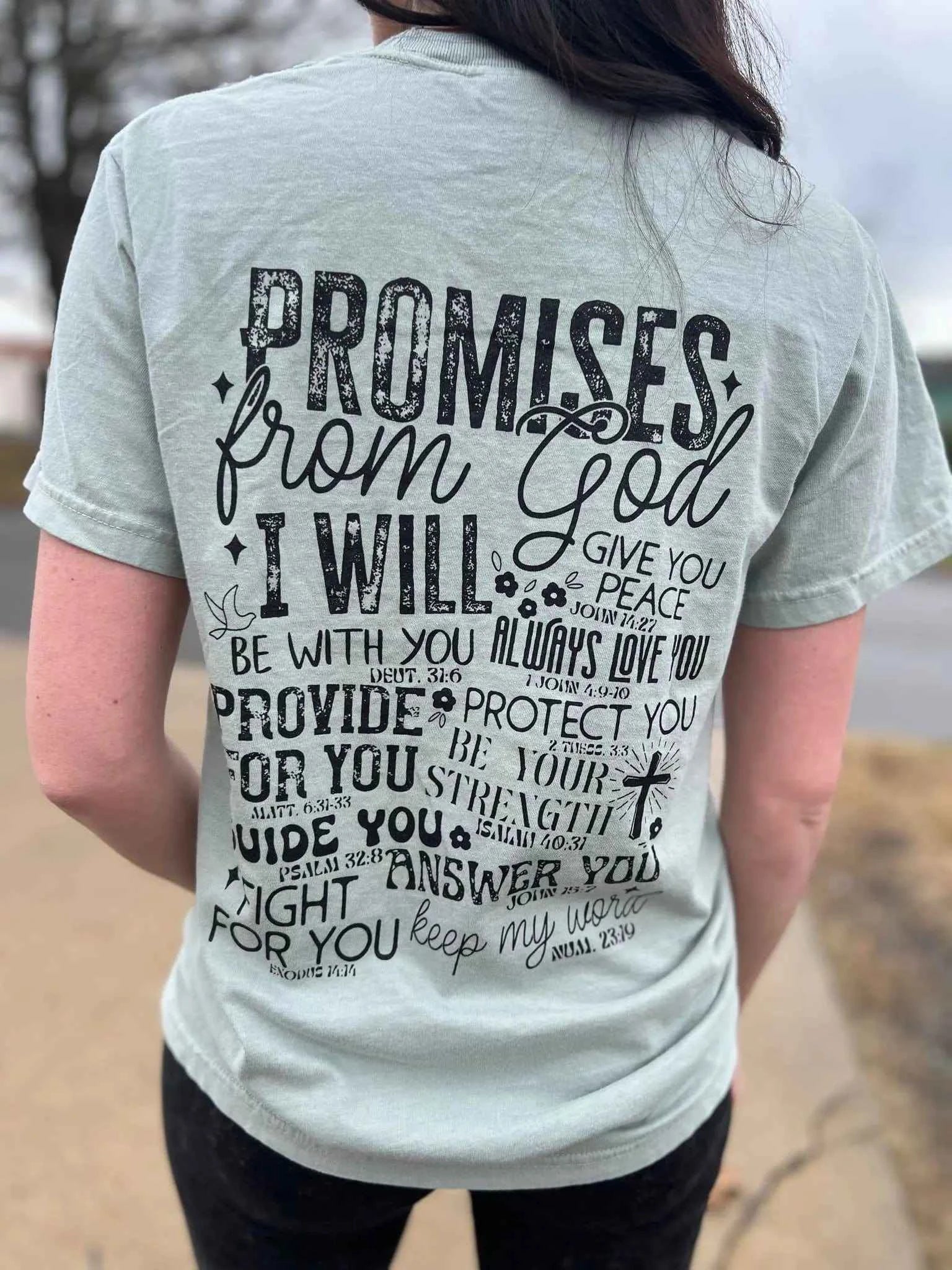 Promises From God Christian Clothing T Shirt