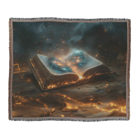 Radiant Divine Wisdom Christian Throw Blanket  Cozy Woven Kids Comfort Blanket with Sacred Light & Heavenly Glory  Faith-Inspired Bible Healing Blanket for Children