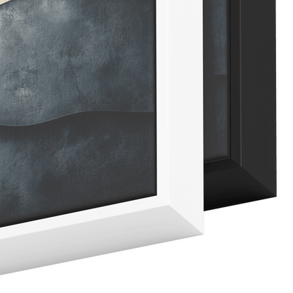 Bold Abstract Wall Art Layered Organic Shapes Sienna Rust Cream Shades Ultra High Definition Soft Texture Retro Vibe Panoramic Framed Canvas Wall Art - Awakening Righteousness
