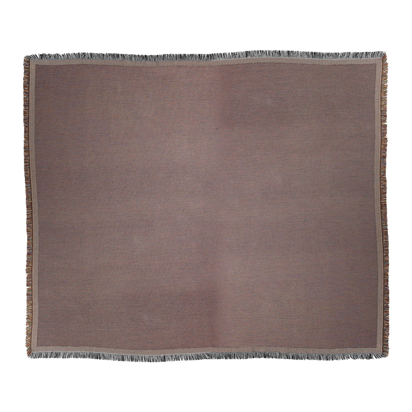 Cross in a Scenic Meadow with Flowing Stream and Sunlight Woven Throw Blanket for Home Decor - Awakening Righteousness