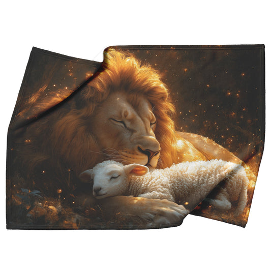 Elegant Pink Rose with Soft Petals and Lush Leaves Fleece Sherpa Blanket Ultra Soft Cozy Perfect for Home Gift - Awakening Righteousness