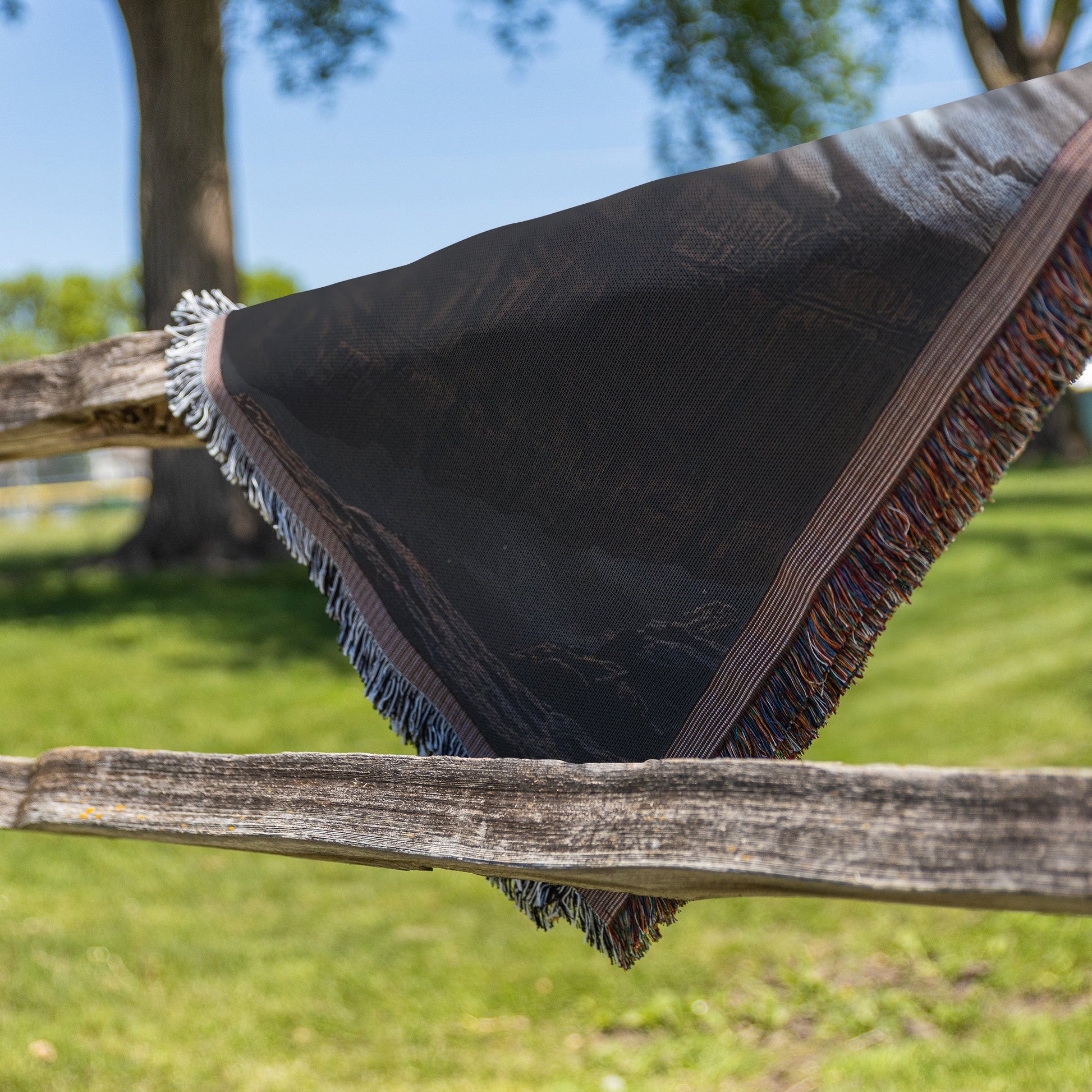 Flat Earth Firmament with Ancient Hieroglyphs Woven Throw Blanket - Awakening Righteousness