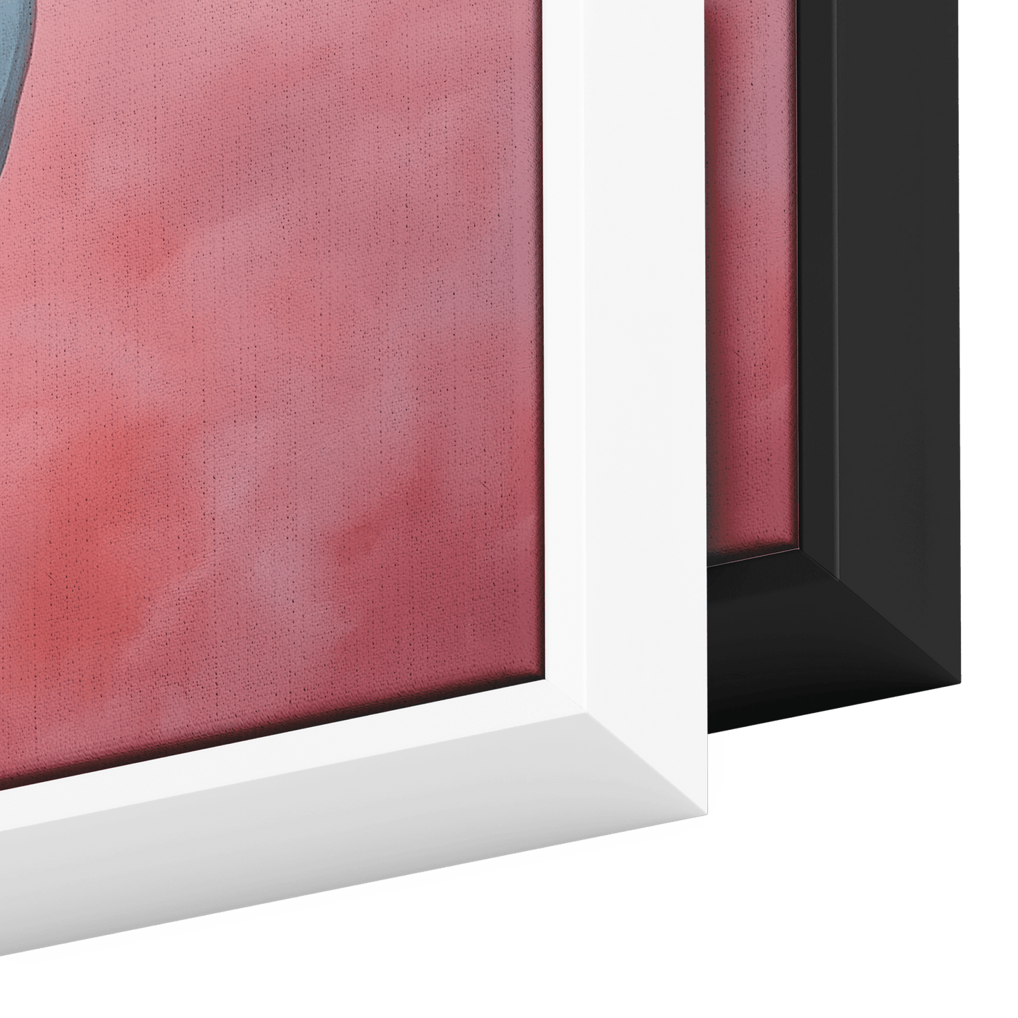 Minimalist Botanical Print Dainty Tulips Pastel Watercolor Accents Pink Yellow Ultra High Definition Clean Elegant Panoramic Framed Canvas Wall Art - Awakening Righteousness