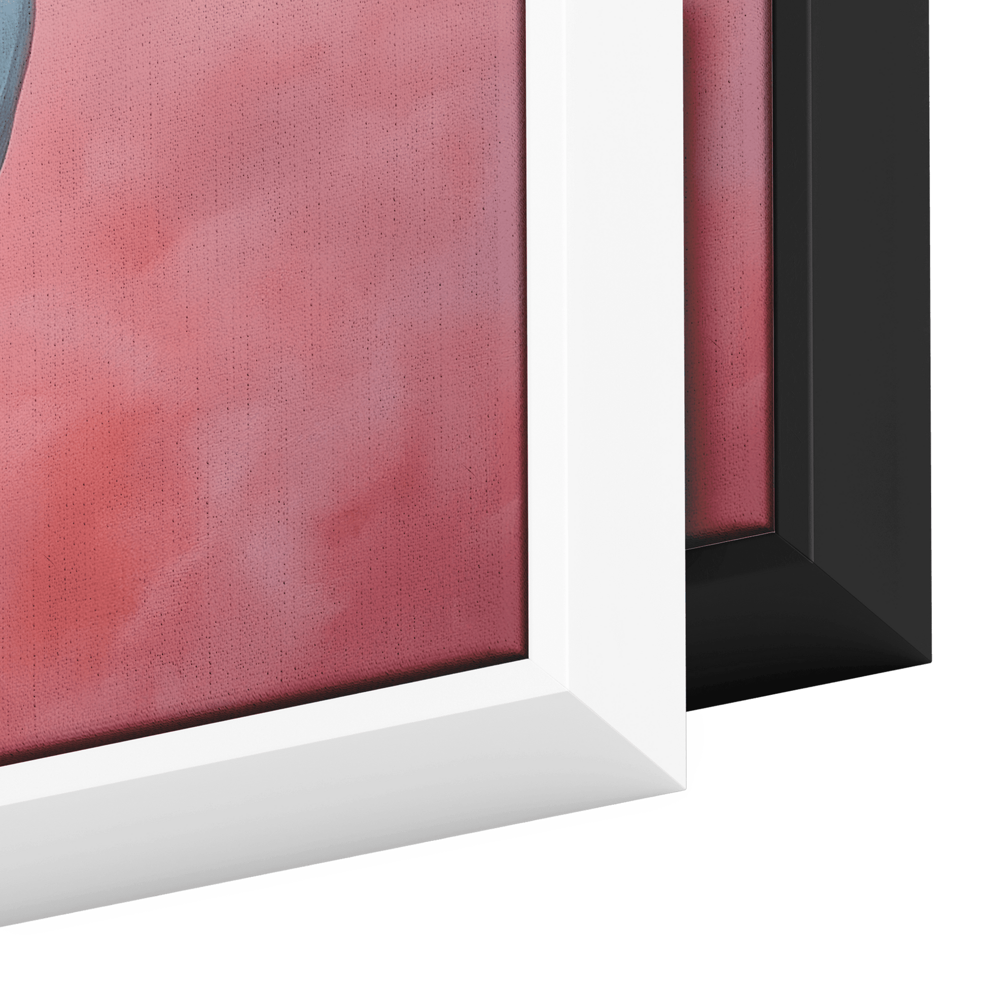 Minimalist Botanical Print Dainty Tulips Pastel Watercolor Accents Pink Yellow Ultra High Definition Clean Elegant Panoramic Framed Canvas Wall Art - Awakening Righteousness