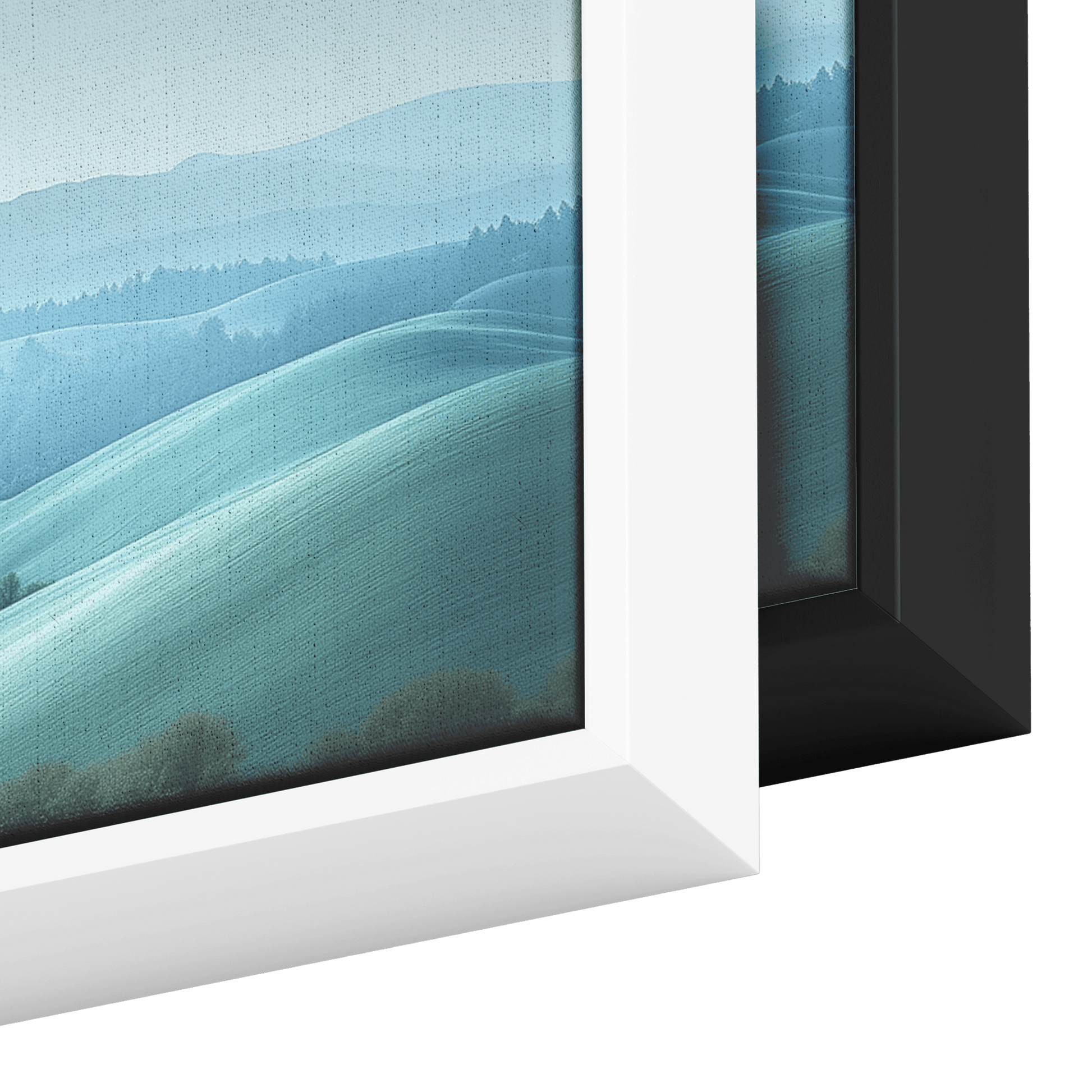 Minimalist Panoramic Artwork Rolling Hills Soft Taupe Palette Muted Highlights Ultra High Definition Tranquil Elegant Panoramic Framed Canvas Wall Art - Awakening Righteousness