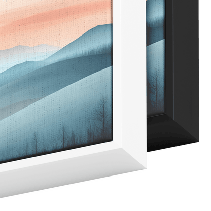 Minimalist Panoramic Artwork Rolling Hills Soft Taupe Palette Muted Highlights Ultra High Definition Tranquil Elegant Panoramic Framed Canvas Wall Art - Awakening Righteousness