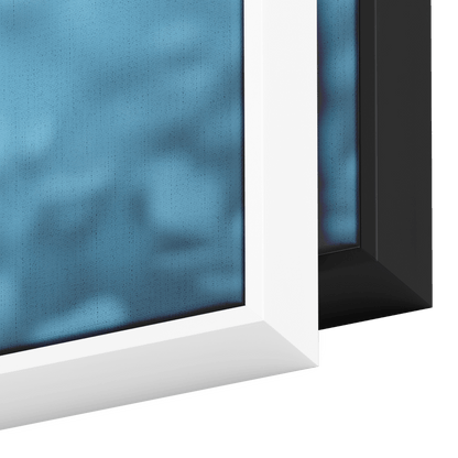 Minimalist Single Stem Floral Artwork Wildflower Soft Shading Light Blue Background Ultra High Definition Delicate Simplicity Panoramic Framed Canvas Wall Art - Awakening Righteousness