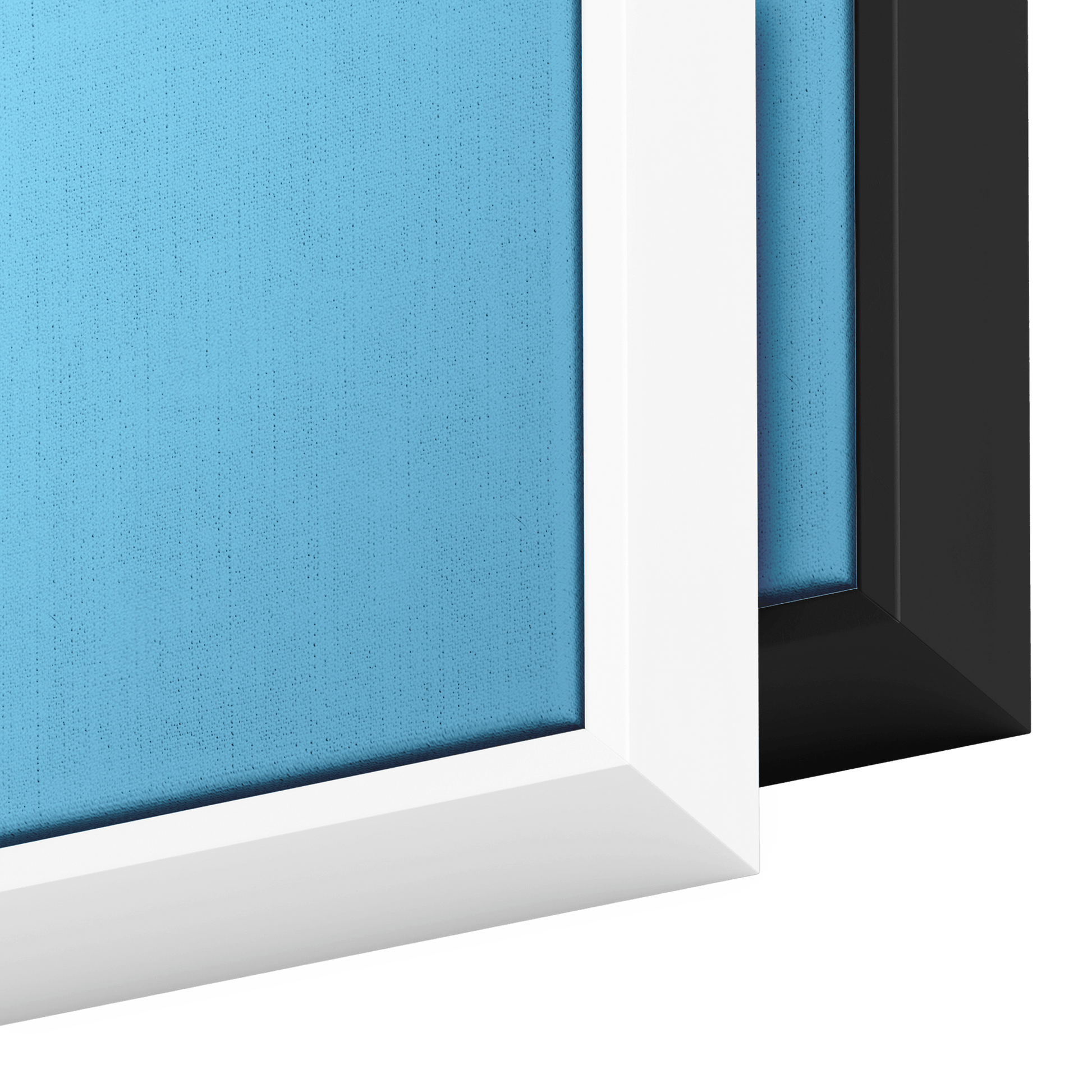 Minimalist Single Stem Floral Artwork Wildflower Soft Shading Light Blue Background Ultra High Definition Delicate Simplicity Panoramic Framed Canvas Wall Art - Awakening Righteousness