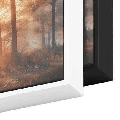 Panoramic Scene Peaceful Meadow Neutral Tones Soft Gray Light Brown Ultra High Definition Textured Minimalist Panoramic Framed Canvas Wall Art - Awakening Righteousness