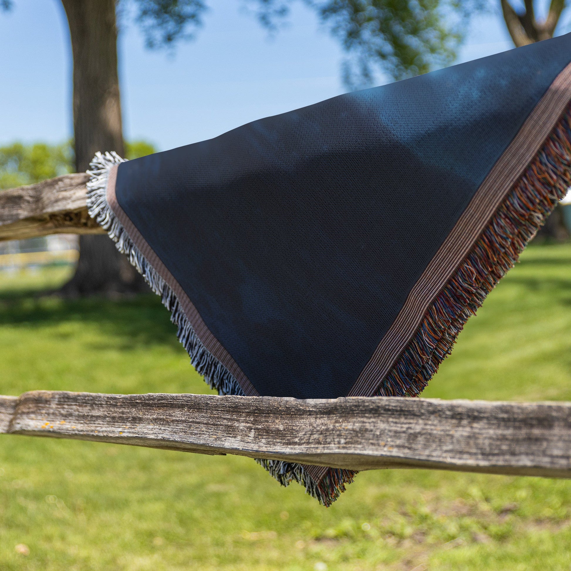 Stargazing Kids Woven Throw Blanket Celestial Wonder Night Sky Constellations Design for Cozy Decor or Unique Gift - Awakening Righteousness