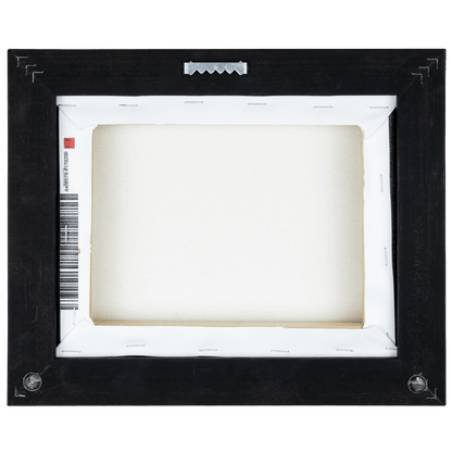 Tranquil Lake Scene Clean Reflections Muted Beige Gray Tones Minimalist Linework Ultra High Definition Panoramic Framed Canvas Wall Art - Awakening Righteousness