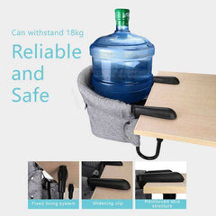 Portable Baby Dinning Foldable Safety Hook-on Chair Harness