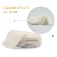 Washable Makeup Cotton Pads Bamboo Fiber Facial Skin Cleanser