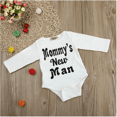 Mommy's New Man Clothes Sets For Newborn Baby Boys
