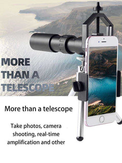 10 - 300X Zoom Professional HD 4K Powerful Long Range High Quality Monocular Telescope - AWAKENING AESTHETICS