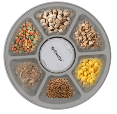 Cat Dog Electric Dry Food 6 Meals 6 Grids Round Timing Automatic Pet Feeder