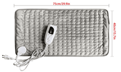 6 Level 120W Electric Heating Pad Timer For Shoulder Neck Back Spine Leg Pain Relief