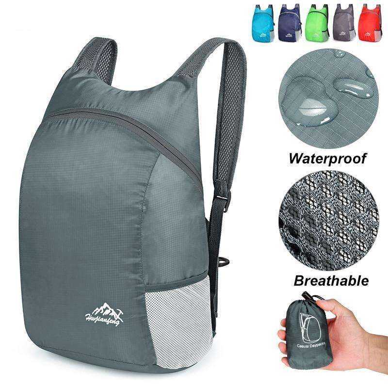15L Light Foldable Ultralight Outdoor Sports Travel Daypack Folding Backpack - Awakening Aesthetics
