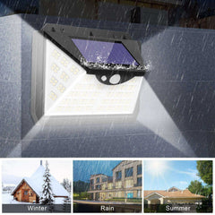 188 LED Solar Light Outdoor 3&4Modes Lamp Waterproof Motion Sensor - Awakening Aesthetics