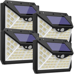 188 LED Solar Light Outdoor 3&4Modes Lamp Waterproof Motion Sensor - Awakening Aesthetics