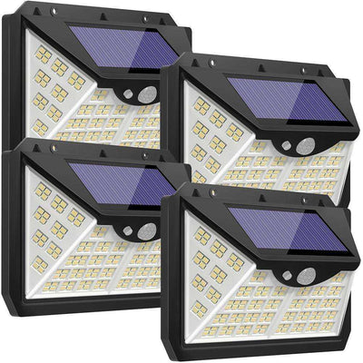 188 LED Solar Light Outdoor 3&4Modes Lamp Waterproof Motion Sensor - Awakening Aesthetics