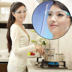 1Pcs Faceshield Transparent Full Face Cover Safety Protective Film - Awakening Aesthetics