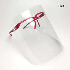 1Pcs Faceshield Transparent Full Face Cover Safety Protective Film - Awakening Aesthetics