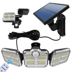 20w Super Bright Solar Lights 120led 122led IP65 Waterproof Lamp - Awakening Aesthetics