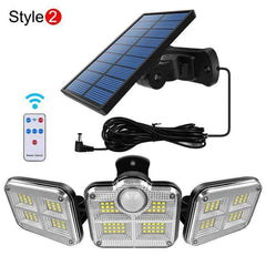 20w Super Bright Solar Lights 120led 122led IP65 Waterproof Lamp - Awakening Aesthetics