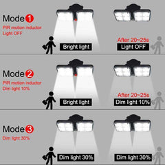 20w Super Bright Solar Lights 120led 122led IP65 Waterproof Lamp - Awakening Aesthetics