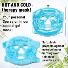 Ice Gel Beads Eye Face Mask Hot Cold Therapy