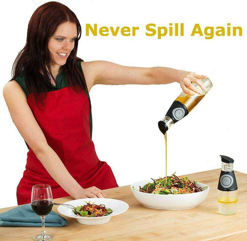 Oil Vinegar Dispenser Bottle Set