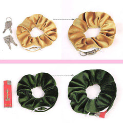 New Korea 2020 Fashion Girls Zipper Headwear Ponytail Holders Hair Accessories