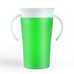 360 Degrees Can Be Rotated Baby Learning Drinking Cup with Double Handle - Awakening Aesthetics