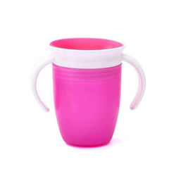 360 Degrees Can Be Rotated Baby Learning Drinking Cup with Double Handle - Awakening Aesthetics