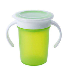 360 Degrees Can Be Rotated Baby Learning Drinking Cup with Double Handle - Awakening Aesthetics