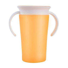 360 Degrees Can Be Rotated Baby Learning Drinking Cup with Double Handle - Awakening Aesthetics