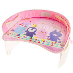 Portable Tray Plates Waterproof Dining Drink Car Table For Kids