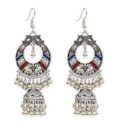 Egypt Vintage Silver Alloy Earrings for Women