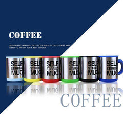 400ml Automatic Self Stirring Mug Stainless Steel Thermal Double Insulated Smart Cup - Awakening Aesthetics