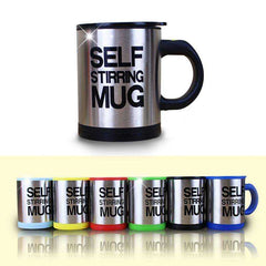 400ml Automatic Self Stirring Mug Stainless Steel Thermal Double Insulated Smart Cup - Awakening Aesthetics