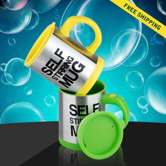 400ml Automatic Self Stirring Mug Stainless Steel Thermal Double Insulated Smart Cup - Awakening Aesthetics